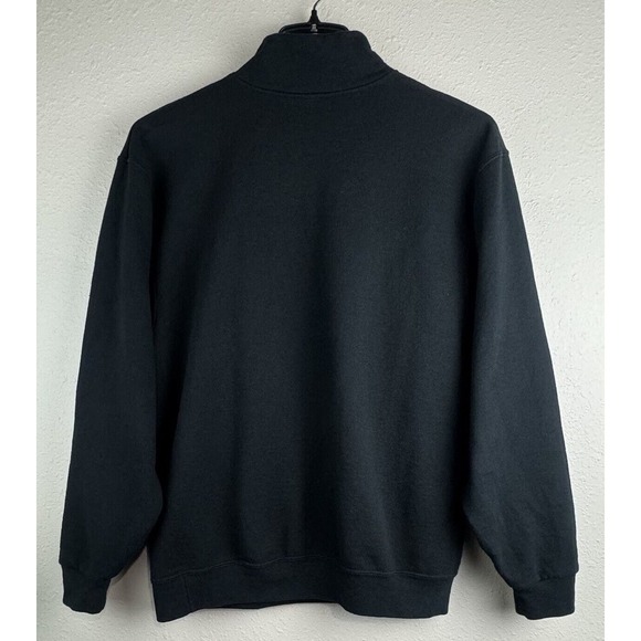 National Sprint League Racing Men’s Large Black Pullover 1/4 Zip Sweatshirt - Picture 2 of 5